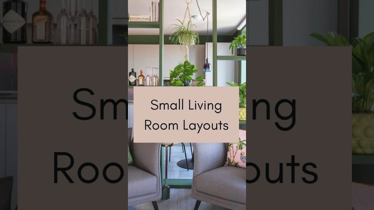 Small living room tips and hacks to optimize your space 🙌🏻