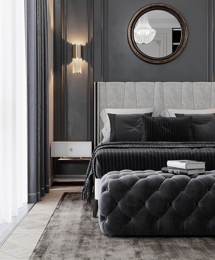 How to Make a Grey Bedroom feel warm and relaxing - Style Your Sanctuary