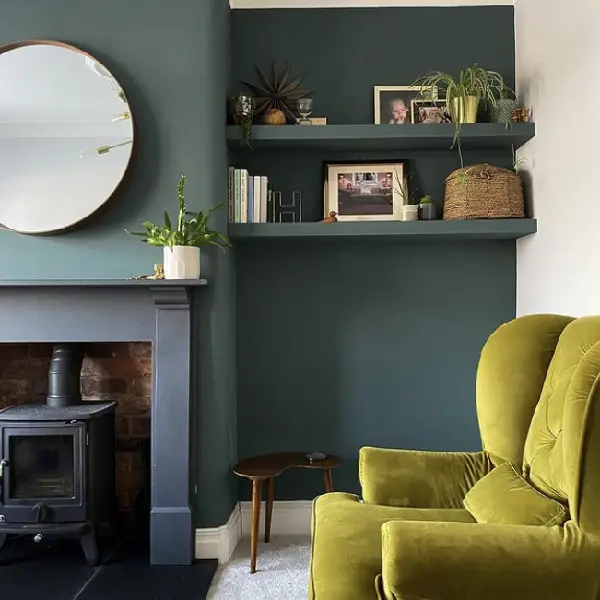 inchyra blue dark living room interior