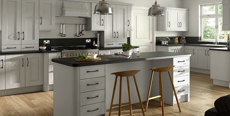 grey kitchen colour schemes