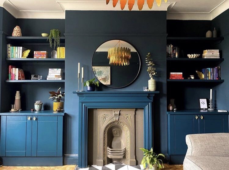 Ultimate list of blue paint shades for your living room - Style Your ...