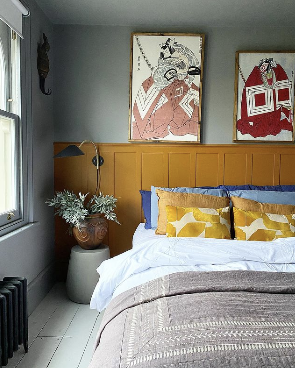 orange-bedroom-panelling-idea