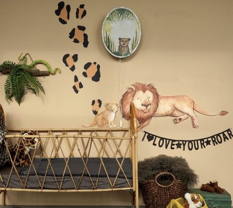 safari nursery room idea