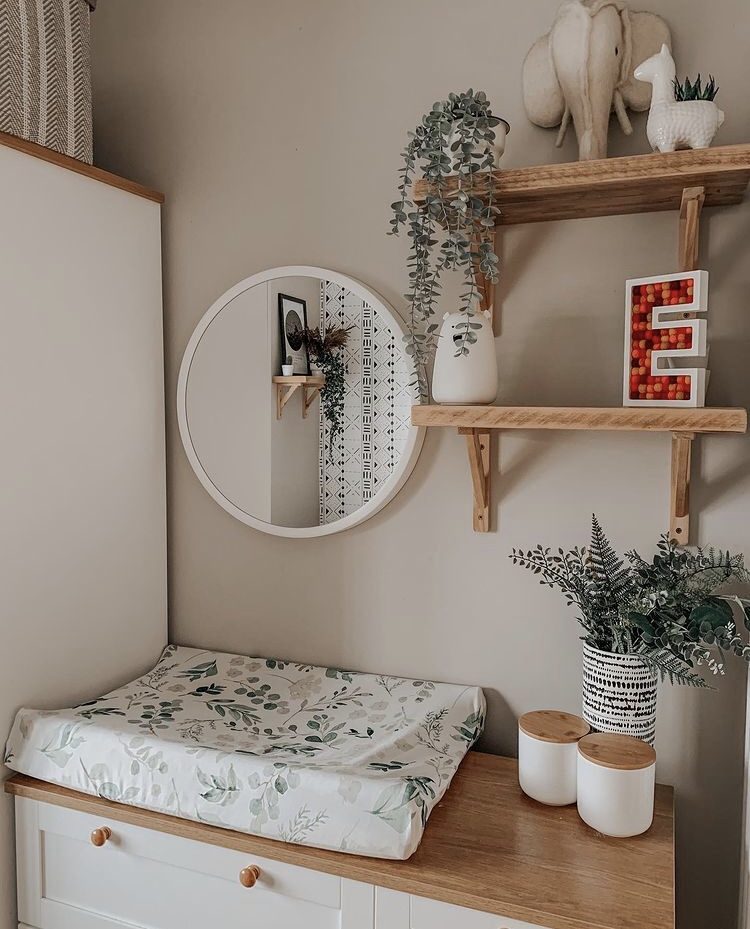 scandi inspired nursery idea