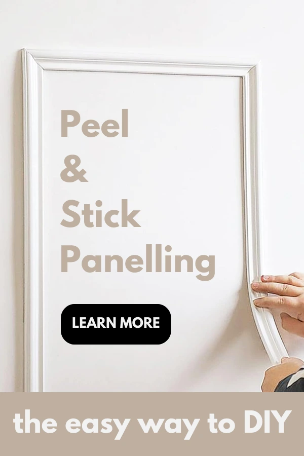 Peel & Stick Panelling