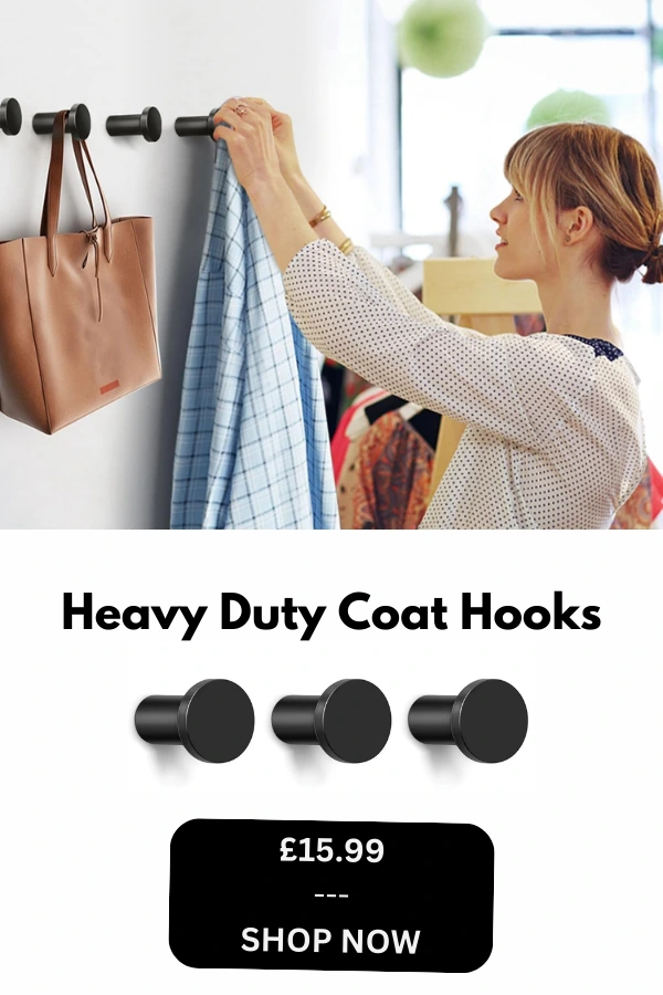 heavy duty coat hooks for your hallway