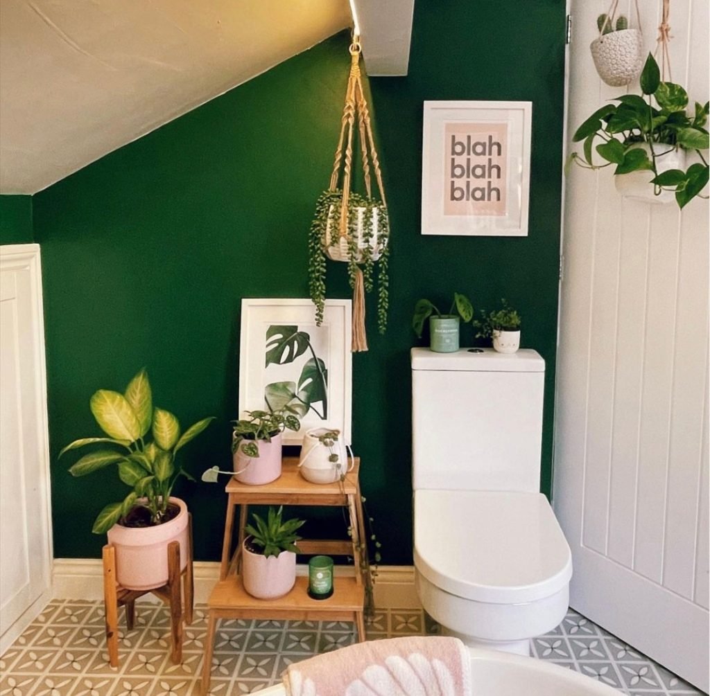 green bathroom ideas