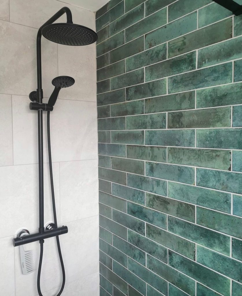 green bathroom ideas