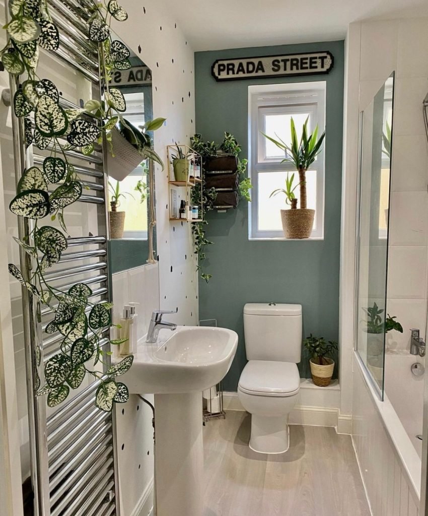 green bathroom ideas