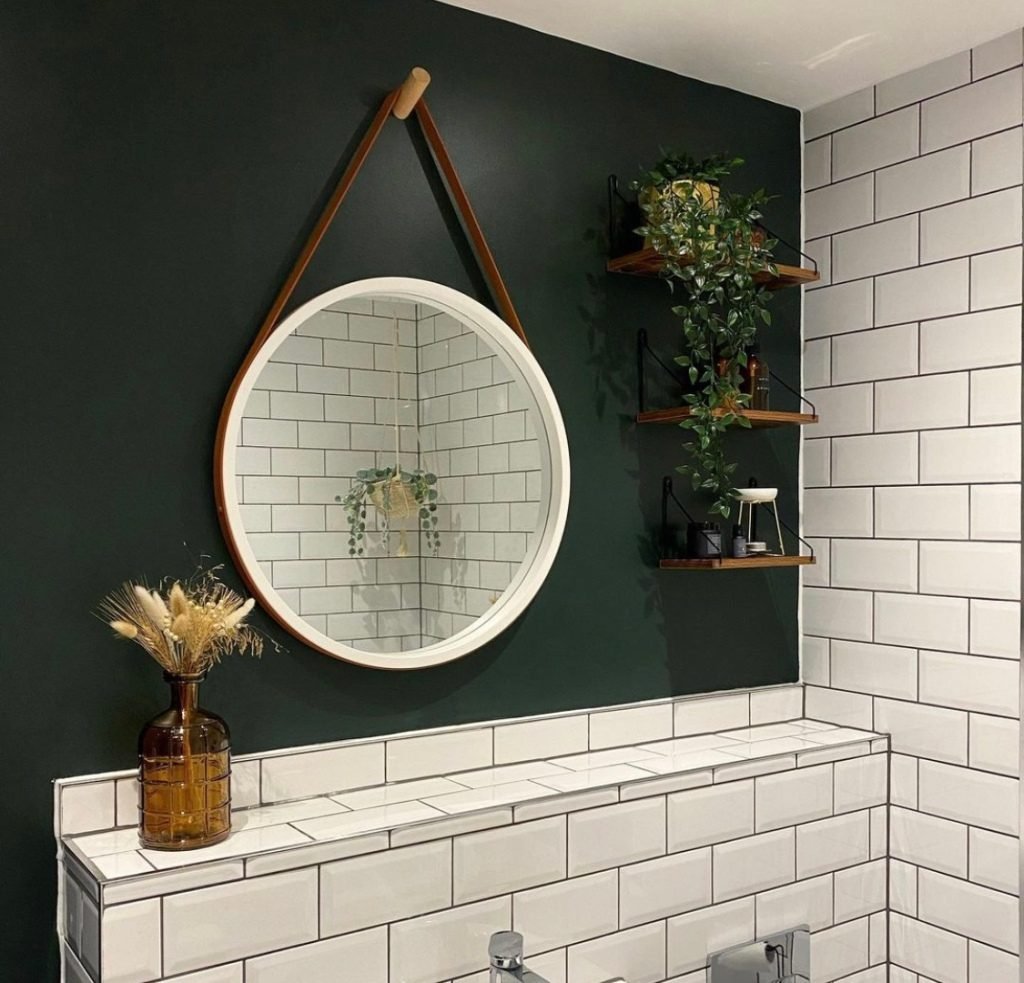 green bathroom ideas