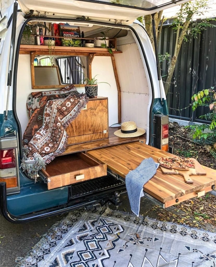 how to make a converted van feel homely