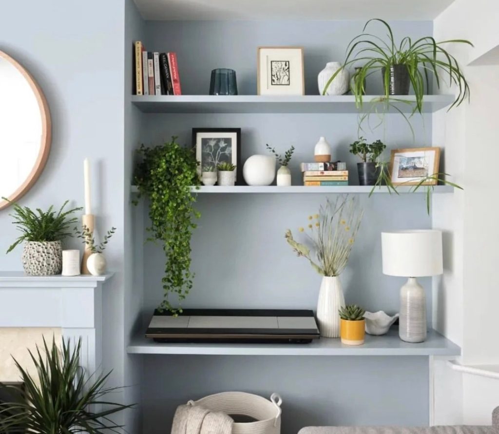 How to build alcove floating shelves to maximise on storage and style
