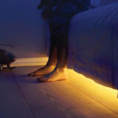 led lighting i bedrooms under the bed