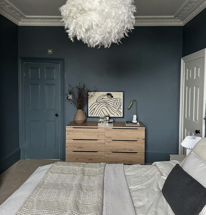 best-colours-to-paint-your-bedroom-to-promote-a-good-sleep-dark-blue-bedroom