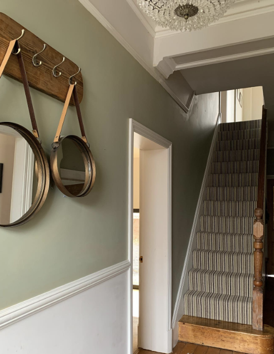 Green Hallway & Stairs Ideas How Style A Green Hallway