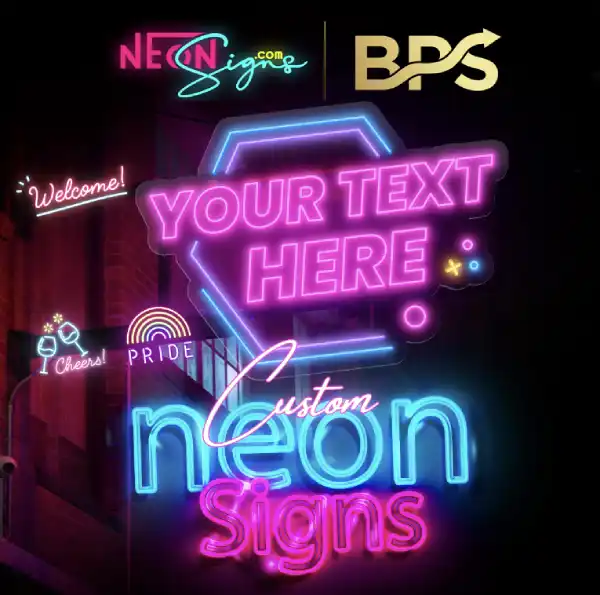 personalised neon signs for your bedroom
