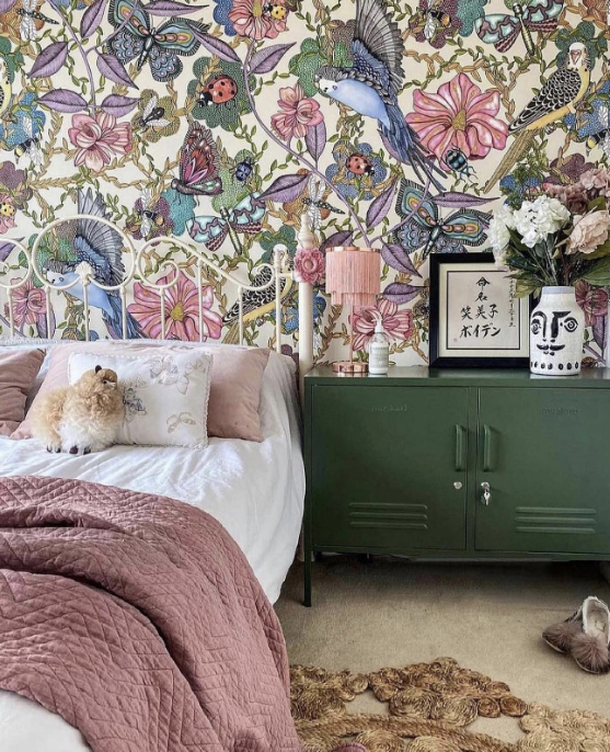 how to choose the right wallpaper for your home - wallpaper for teenager bedrooms