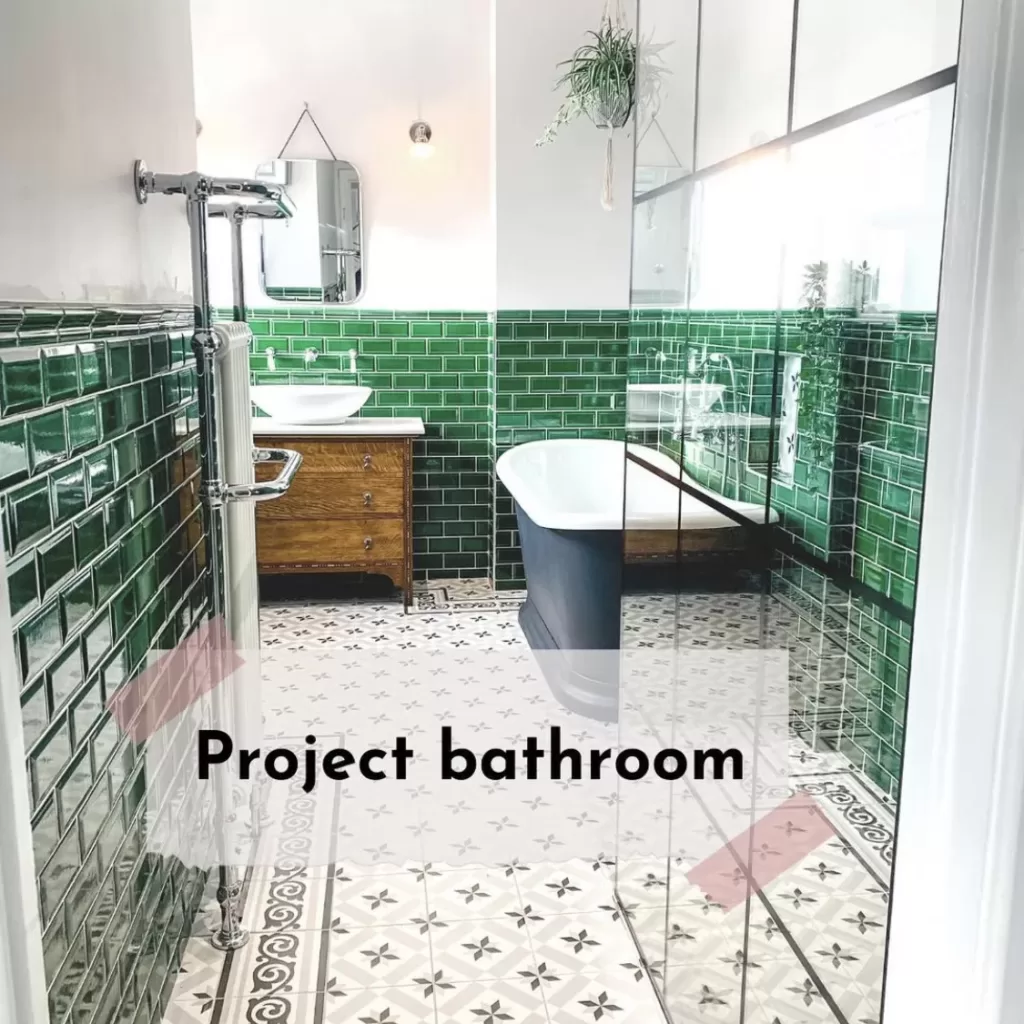 vintage bathroom rennovation - vintage bathroom diy project