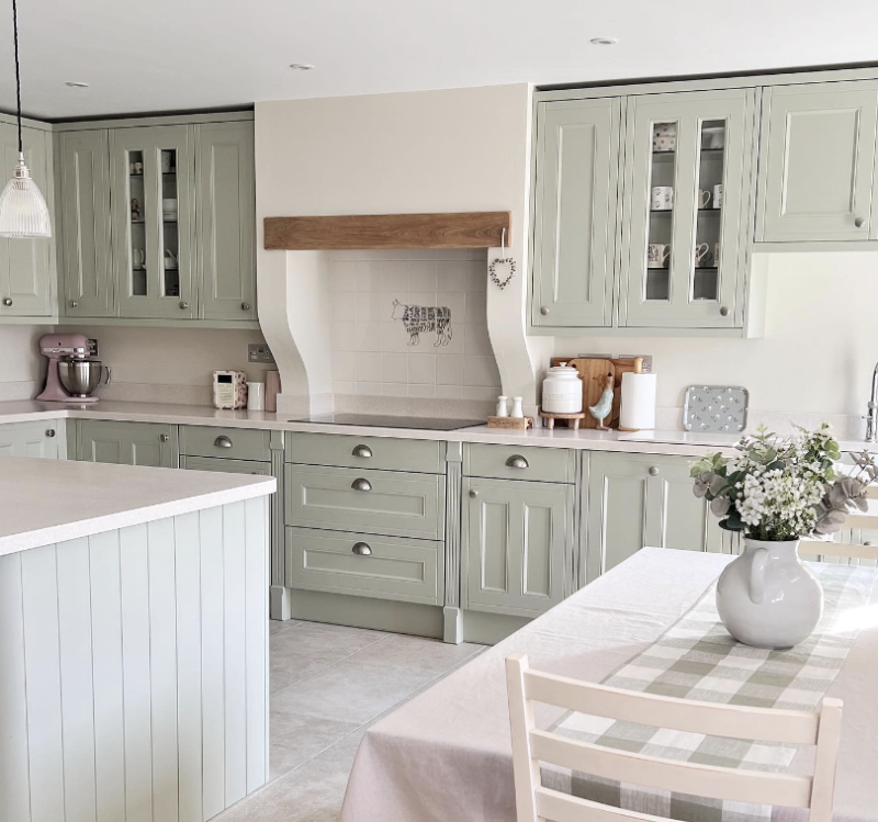 How to use sage green paint colour trend in your home - Style Your Sanctuary