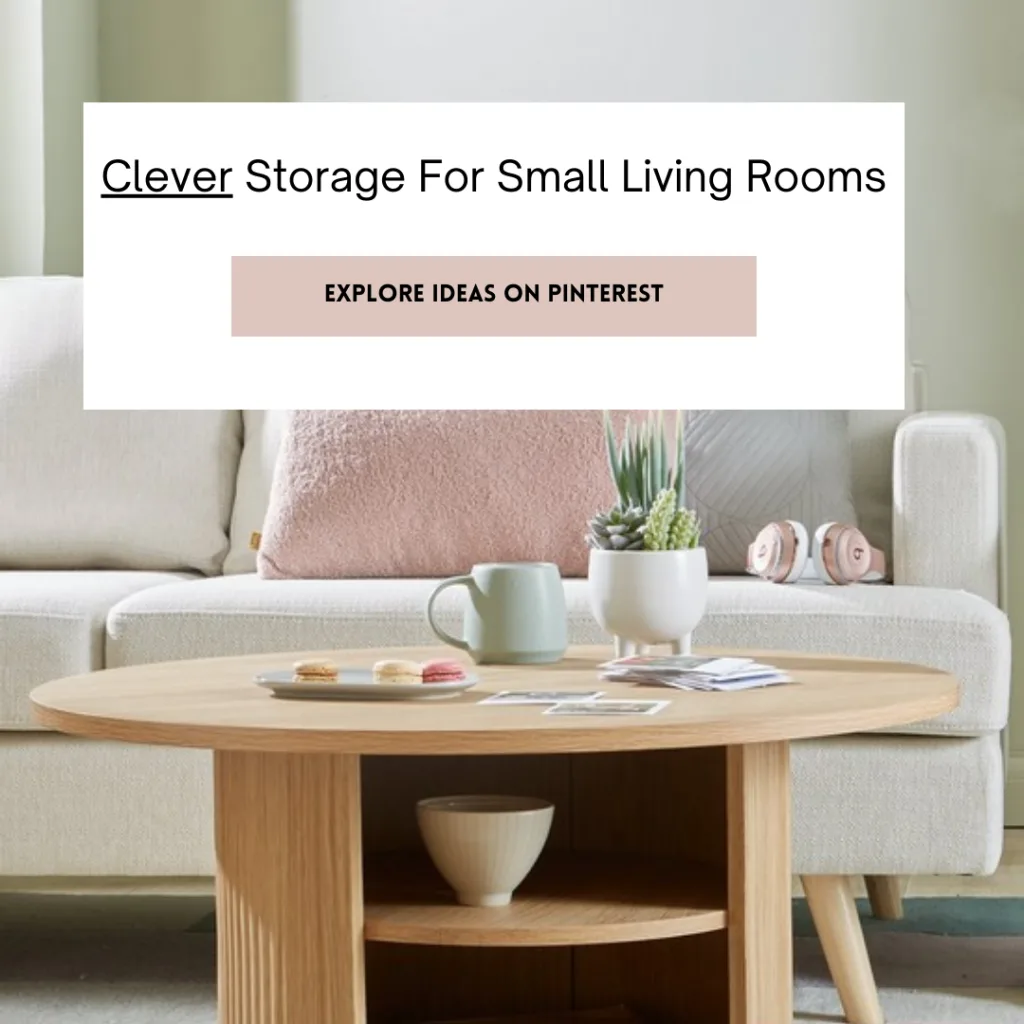 Clever Storage For Small Living Rooms