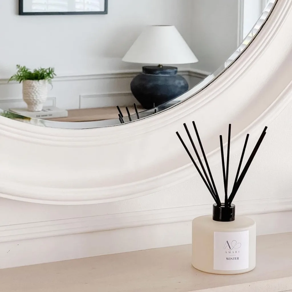 reed diffusers by amare luxury candles - using fragrance in the home