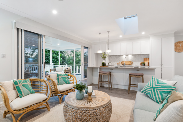 This photograph depicts a beautiful room with natural lighting