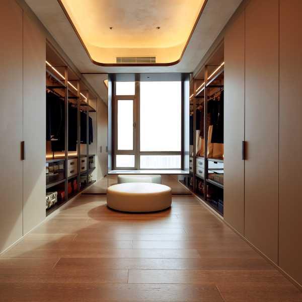 walk in wardrobe - Barbiecore interior trend