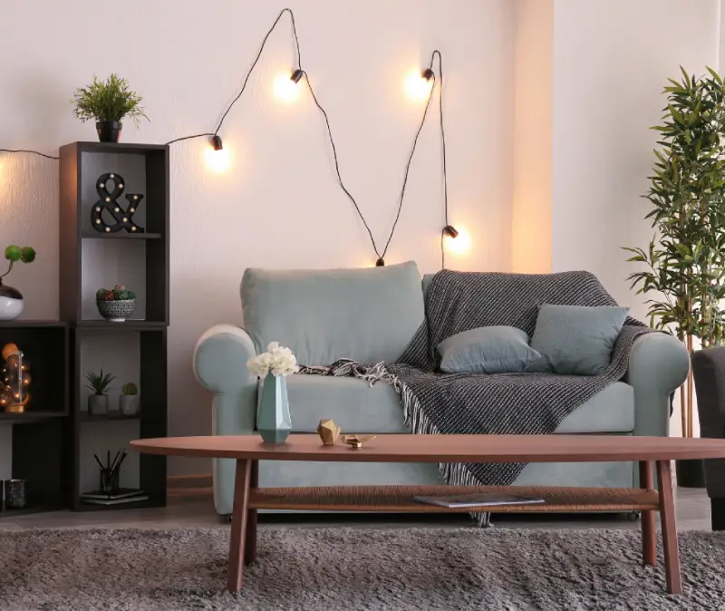 boho living room lighting ideas