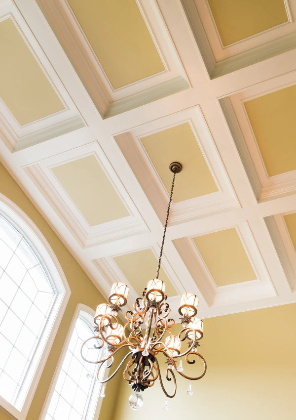 coffered ceiling - what is a coffered ceiling_