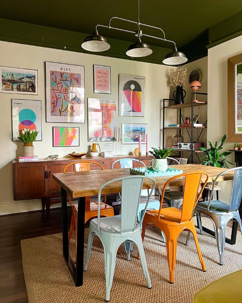 dining room decorating ideas for an eclectic dining room