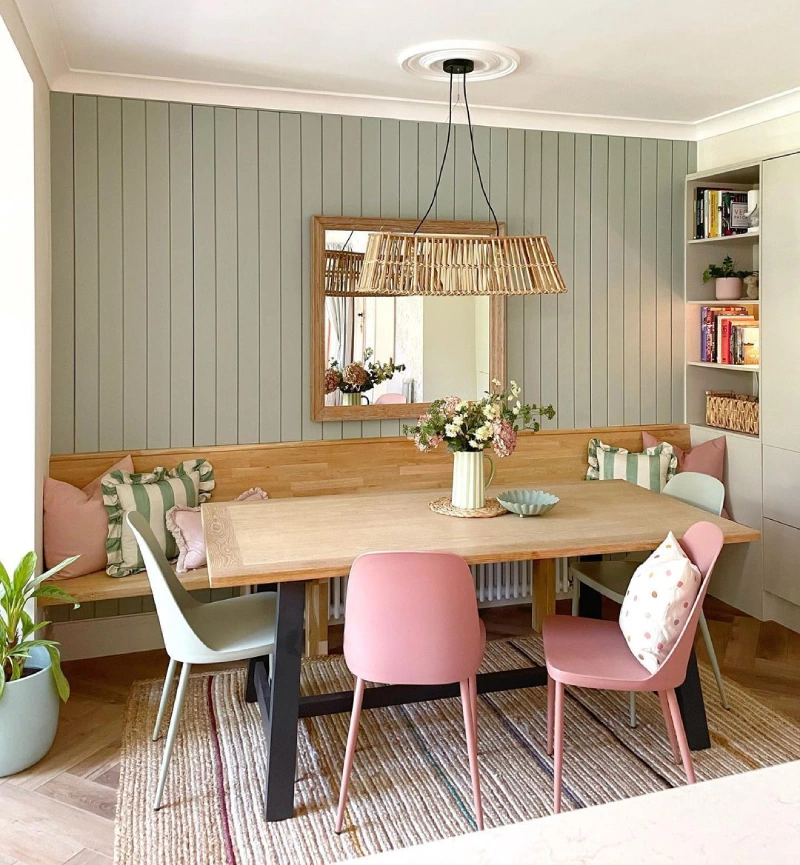 dining room decorating ideas with panelling