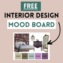 free interior design mood board package