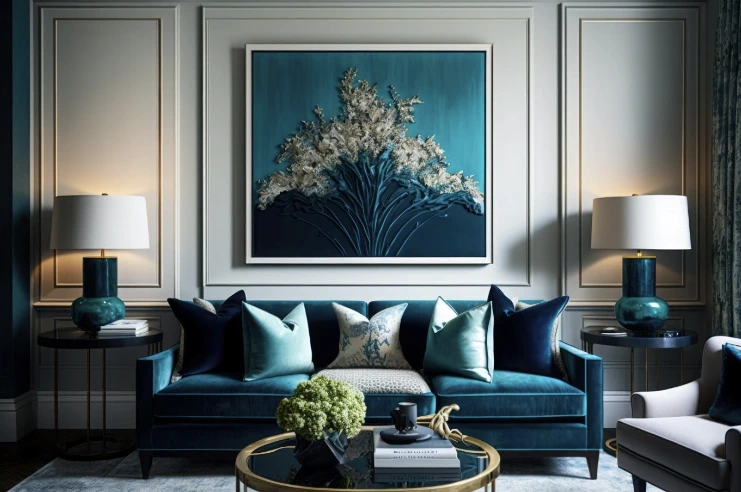 using artwork as an interior design hack in your home