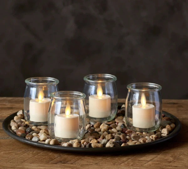 flameless tea light candle set
