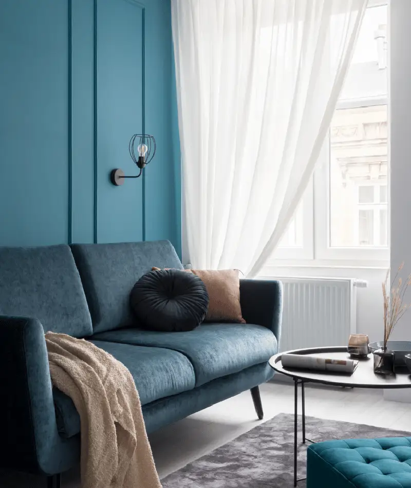 use colour to help unify your room