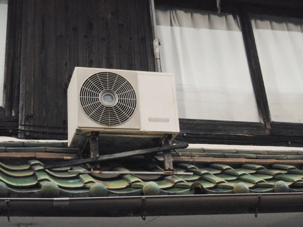Managing Household Tasks Effectively - image of air conditioner unit outside a house