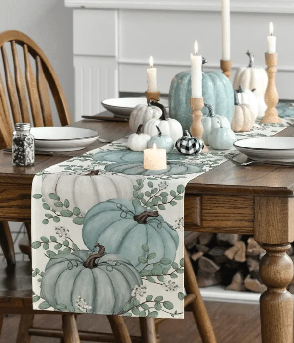 fall decorations for the home - dining table fall decor