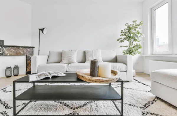 how to make a rented living room feel like home