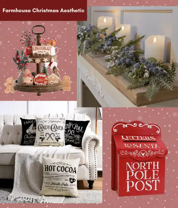 farmhouse Christmas decor