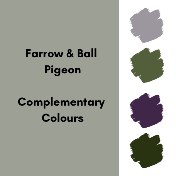 farrow and ball pigeon complemetary colours