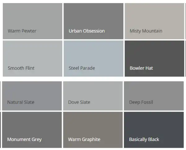 grey paint shades for your living room