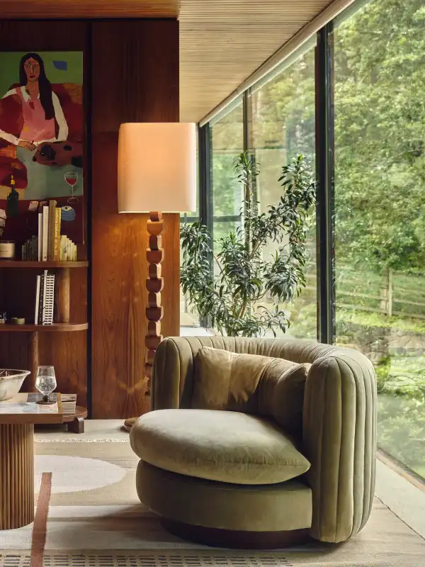 2024 living room trends - biophillic interior design