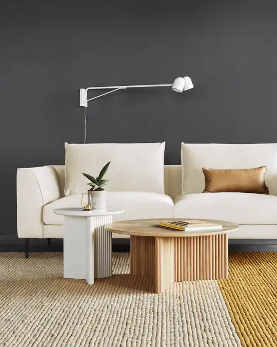 2024 living room trends - scandinavian design