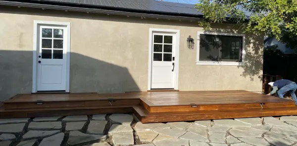 Ipe hardwood decking for your backyard