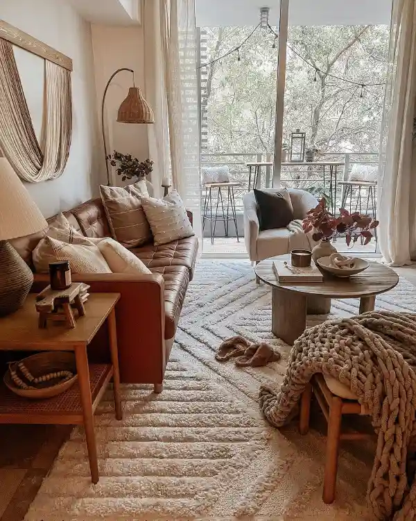 beige neutral hygee living room