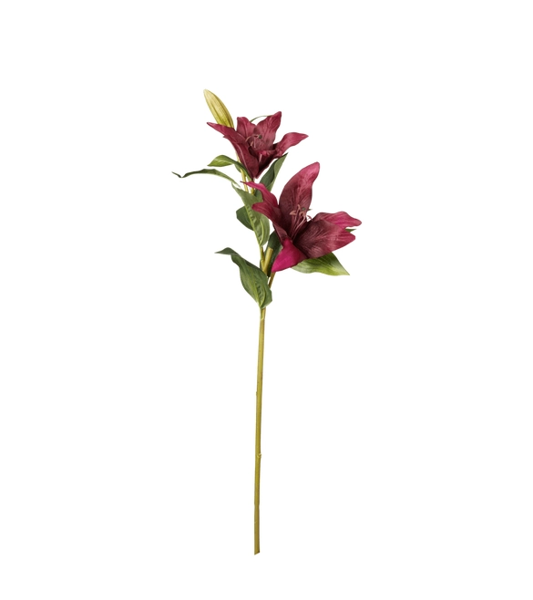 best floral artificial flowers burgundy lily