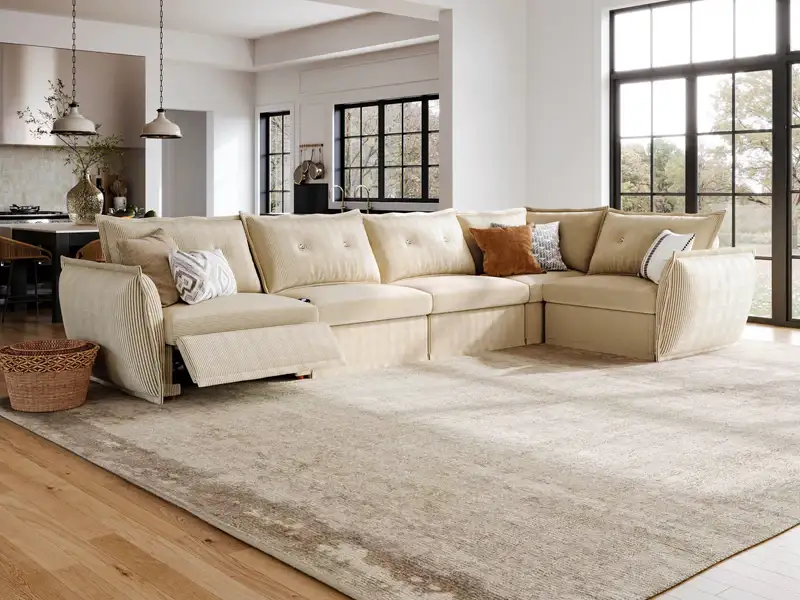best modular sofa with recliner