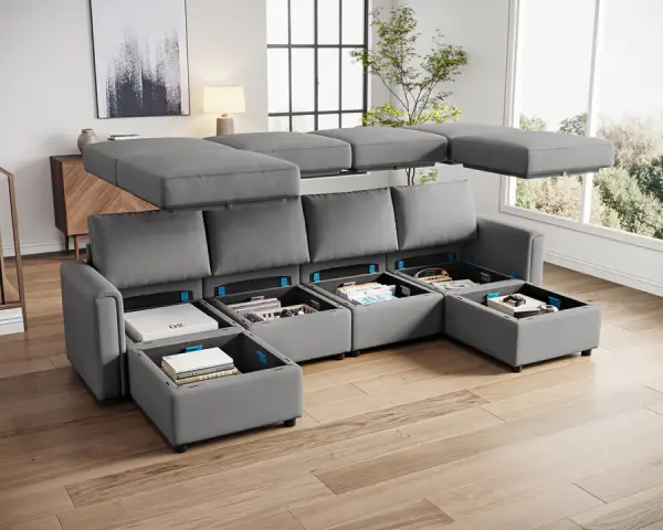 best modular sofa with storage