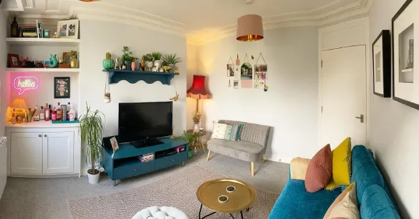 small living room apartment layout