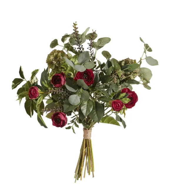 best artificial floral arrangements red roses